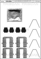 TRISCAN 8105431651 - Lado de montaje: Eje delantero<br>Sistema de frenos: Sumitomo<br>para diámetro disco de freno [mm]: 305<br>