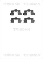 TRISCAN 8105501581 - Kit de accesorios, pastillas de frenos