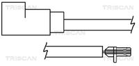 TRISCAN 811516001 - Contacto de aviso, desgaste de los frenos