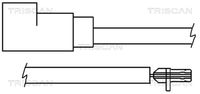 TRISCAN 811516002 - Contacto de aviso, desgaste de los frenos