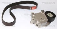 TRISCAN 864228040 - Unidades accionadas: Alternador<br>Equipamiento de vehículo: para vehículos con climatizador<br>Equipamiento de vehículo: para vehículos sin sistema Start&Stop<br>Nº art. herramienta recomendada: GAT5188<br>