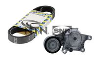 SNR KA85950 - Código de motor: DV6FD<br>Unidades accionadas: Alternador<br>Equipamiento de vehículo: para vehículos con climatizador<br>Longitud [mm]: 962<br>Ancho [mm]: 21,4<br>Material de las correas: EPDM (Ethylen-Propylen-Dien-Caucho)<br>Número de nervaduras: 6<br>SVHC: No existen sustancias SVHC<br>