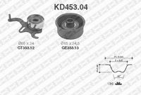 SNR KD45304 - Juego de correas dentadas