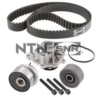 SNR KDP453260 - Código de motor: F16D4 (LDE)<br>cantidad de tornillos: 2<br>Material rotor de la bomba: Plástico<br>Ancho de cinta [mm]: 24<br>Artículo complementario/Información complementaria: con juntas<br>Número de dientes: 146<br>Correas: con perfil redondeado de dientes<br>