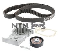 SNR KDP455590 - cantidad de rodillos de rodadura: 1<br>cant. correas: 1<br>Ancho 1 [mm]: 27<br>Artículo complementario / información complementaria 2: con apoyo de caucho<br>Nº de dientes 1: 123<br>