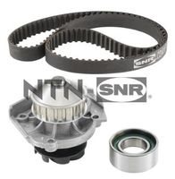 SNR KDP458000 - nº de motor hasta: 9042883<br>Material rotor de la bomba: Plástico<br>Ancho de cinta [mm]: 15<br>Número de dientes: 125<br>Correas: con perfil redondeado de dientes<br>