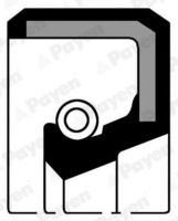 PAYEN NA784 - Lado de montaje: lado de engranaje<br>Diámetro interior [mm]: 70<br>Diámetro exterior [mm]: 90<br>Altura [mm]: 10<br>Tipo de retén radial: A<br>Tipo de giro: Giro a la izquierda<br>Material: MVQ (caucho silicona)<br>Protección antipolvo: sin tapón guardapolvo<br>