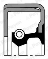 PAYEN NK139 - Código de motor: EJ161<br>Lado de montaje: frontal<br>Altura [mm]: 8<br>Material: FPM (caucho fluroado)<br>Diámetro interior [mm]: 33<br>Diámetro exterior [mm]: 49<br>Tipo de giro: Giro a la derecha<br>Tipo de retén radial: ASL<br>