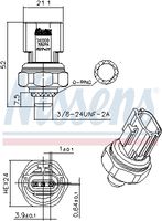 NISSENS 301100 - Presostato, aire acondicionado - ** FIRST FIT **