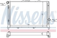 NISSENS 60056 - Radiador, refrigeración del motor