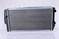 NISSENS 604551 - Radiador, refrigeración del motor