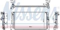 NISSENS 606340 - Radiador, refrigeración del motor