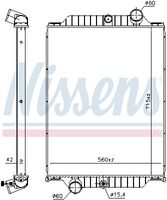 NISSENS 6063660 - Radiador, refrigeración del motor