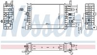 NISSENS 607033 - Refrigerador baja temperatura, aire de admisión