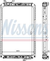 NISSENS 62571A - Radiador, refrigeración del motor