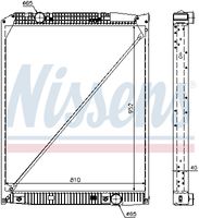 NISSENS 62649A - Radiador, refrigeración del motor