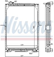 NISSENS 62657A - Radiador, refrigeración del motor