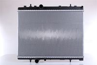 NISSENS 63608A - Radiador, refrigeración del motor