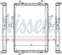 NISSENS 63775A - Radiador, refrigeración del motor