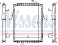 NISSENS 63788A - Radiador, refrigeración del motor