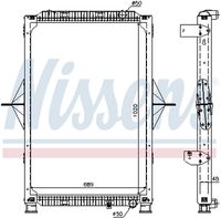 NISSENS 63778A - Radiador, refrigeración del motor