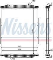 NISSENS 637880 - Radiador, refrigeración del motor