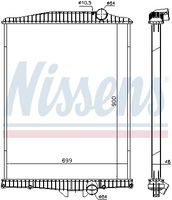 NISSENS 654630 - Radiador, refrigeración del motor