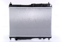 NISSENS 66858 - Radiador, refrigeración del motor