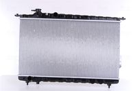 NISSENS 67026 - Radiador, refrigeración del motor