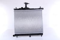 NISSENS 67610 - Radiador, refrigeración del motor