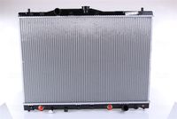 NISSENS 68116 - Radiador, refrigeración del motor