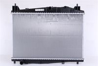 NISSENS 68506 - Radiador, refrigeración del motor