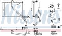 NISSENS 707289 - Radiador de calefacción - ** FIRST FIT **