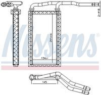 NISSENS 707208 - Material aletas refrigeradoras: Aluminio<br>Tipo radiador: Aletas refrigeración soldadas<br>Material depósitos de agua (radiador): Aluminio<br>Longitud de red [mm]: 285<br>Ancho de red [mm]: 160<br>Profundidad de red [mm]: 32<br>Ancho de embalaje [cm]: 19,60<br>h embalaje [cm]: 35,20<br>long. de embalaje [cm]: 40,4<br>Peso neto [g]: 725<br>