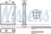 NISSENS 707285 - Material aletas refrigeradoras: Aluminio<br>Tipo radiador: Aletas refrigeración soldadas<br>Material depósitos de agua (radiador): Plástico<br>Longitud de red [mm]: 209<br>Ancho de red [mm]: 159<br>Profundidad de red [mm]: 35<br>Restricción de fabricante: MAGNETI MARELLI<br>Equipamiento de vehículo: para vehículos con/sin climatización<br>h embalaje [cm]: 18,50<br>long. de embalaje [cm]: 27,0<br>Ancho de embalaje [cm]: 6,00<br>Peso neto [g]: 643<br>