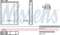 NISSENS 707286 - para número de OPR hasta: 15728<br>Material aletas refrigeradoras: Aluminio<br>Tipo radiador: Aletas refrigeración soldadas<br>Material depósitos de agua (radiador): Aluminio<br>Longitud de red [mm]: 180<br>Ancho de red [mm]: 152<br>Profundidad de red [mm]: 32<br>Fabricante: MAHLE<br>h embalaje [cm]: 10,10<br>Ancho de embalaje [cm]: 22,80<br>long. de embalaje [cm]: 34,3<br>Peso neto [g]: 437<br>