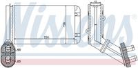 NISSENS 73972 - Radiador de calefacción