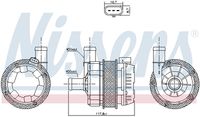 NISSENS 831350 - Bomba de agua adicional (circuito de agua de refrigeración) - ** FIRST FIT **