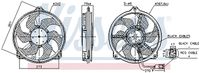 NISSENS 850073 - Ventilador, refrigeración del motor