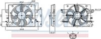 NISSENS 850064 - Ventilador, refrigeración del motor