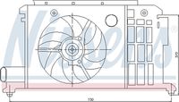 NISSENS 85058 - Ventilador, refrigeración del motor