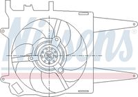 NISSENS 85432 - Ventilador, refrigeración del motor