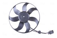 NISSENS 85678 - Versión: 2<br>Diámetro [mm]: 363<br>Calefacción / Refrigeración: Ventilador simple<br>Número paletas de ventilador: 7<br>Número de enchufes de contacto: 4<br>Potencia[W]: 252<br>Tensión [V]: 12<br>Artículo complementario/Información complementaria: con unidad de control<br>Artículo complementario / información complementaria 2: con bastidor radiador (armazón)<br>Artículo complementario / información complementaria 2: con resistencia<br>