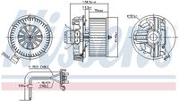 NISSENS 87385 - Ventilador habitáculo