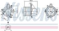 NISSENS 87542 - Ventilador habitáculo