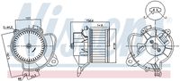 NISSENS 87574 - Ventilador habitáculo