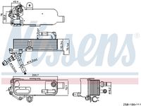 NISSENS 91298 - Radiador de aceite, transmisión automática