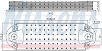 NISSENS 91308 - Longitud de red [mm]: 411<br>Ancho de red [mm]: 125<br>Profundidad de red [mm]: 38<br>Tipo radiador: Aletas refrigeración soldadas<br>para OE N°: 21160743<br>para OE N°: 7421160743<br>Ancho de embalaje [cm]: 18,00<br>Peso neto [g]: 3157<br>long. de embalaje [cm]: 50,0<br>h embalaje [cm]: 7,00<br>