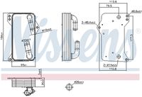 NISSENS 91505 - Radiador de aceite, transmisión automática