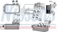 NISSENS 90942 - Radiador de aceite, transmisión automática